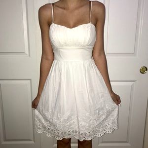 White Floral Dress Bridesmaid Easter